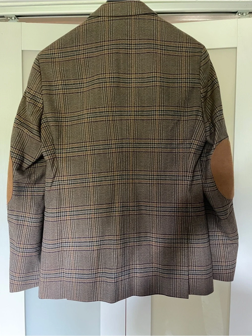 Paisley & Gray brown plaid